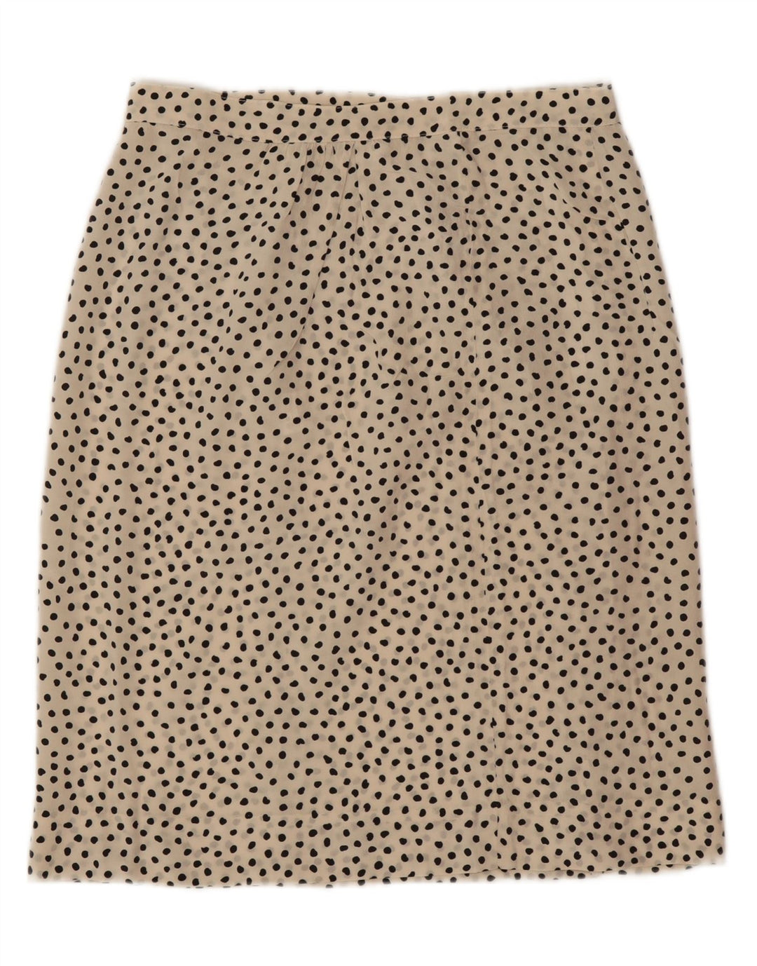 ANDREA MARE Womens Midi Skirt IT 46 Large W28  Off White Spotted Vintage Andrea Mare and Second-Hand Andrea Mare from Messina Hembry 