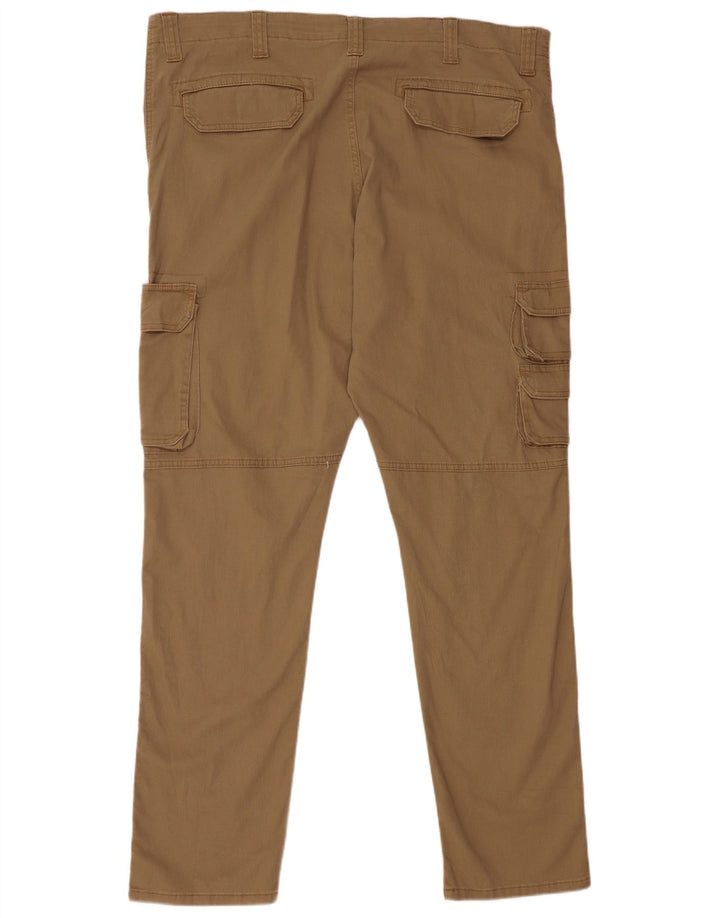 Pantaloni cargo affusolati regolari da uomo WRANGLER W40 L32 in cotone beige