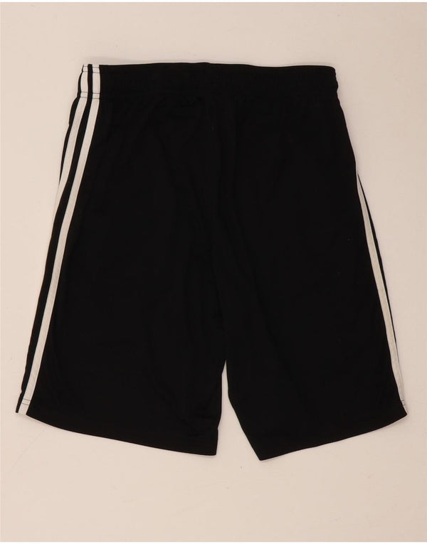 Pantaloncini sportivi Adidas Primegreen da ragazzo 13-14 anni in poliestere nero
