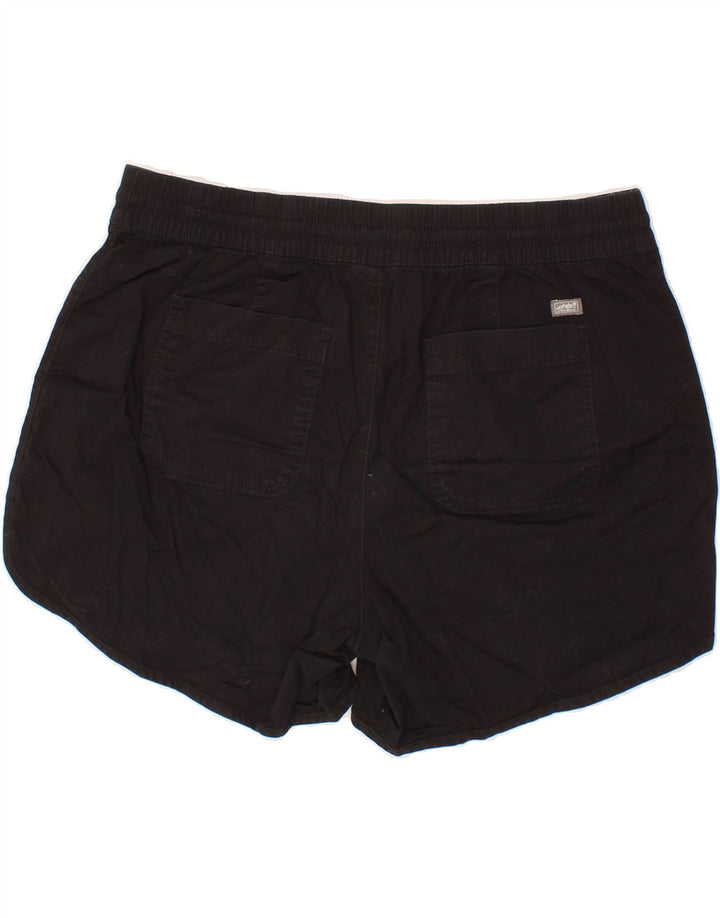 EDDIE BAUER Womens Casual Shorts US 12 Large W34  Black Cotton Vintage Eddie Bauer and Second-Hand Eddie Bauer from Messina Hembry 