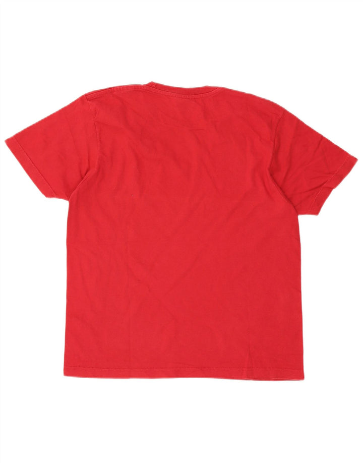 T-shirt grafica da donna Champion Top UK 10 piccola rossa