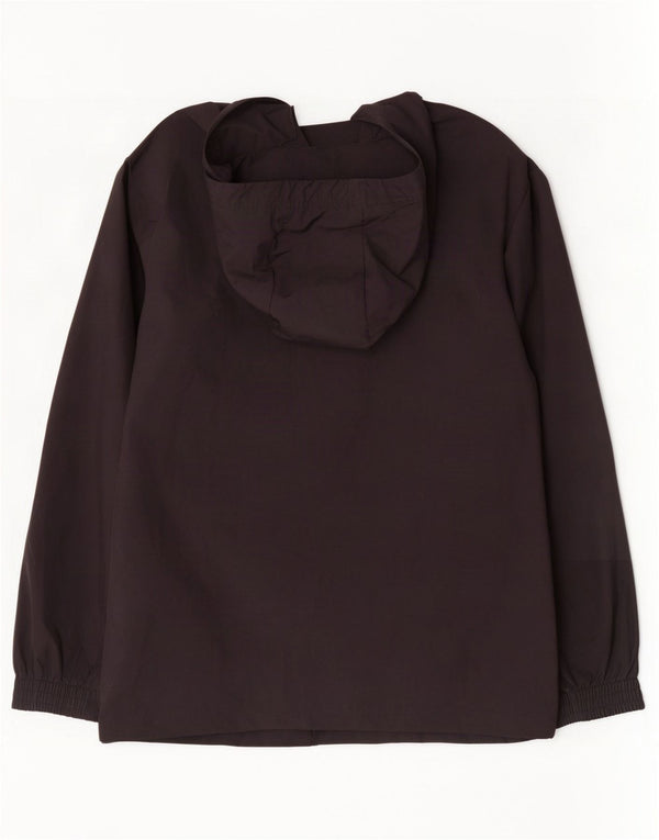 Giacca antipioggia con cappuccio da uomo Adidas UK 44 2XL poliestere nero