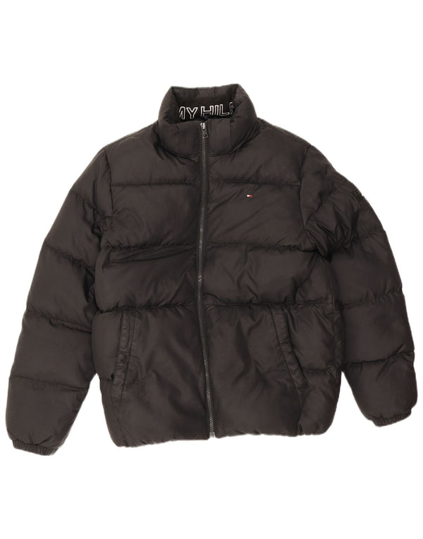 Giacca imbottita da bambino Tommy Hilfiger 13-14 anni in poliestere nero