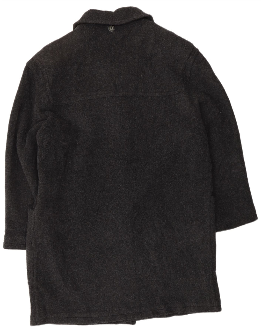 Montgomery da uomo VINTAGE UK 46 3XL Lana grigia