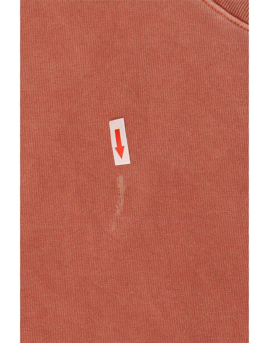Levi's Donna Felpa Oversize Maglione UK 14 Medio Rosso Cotone