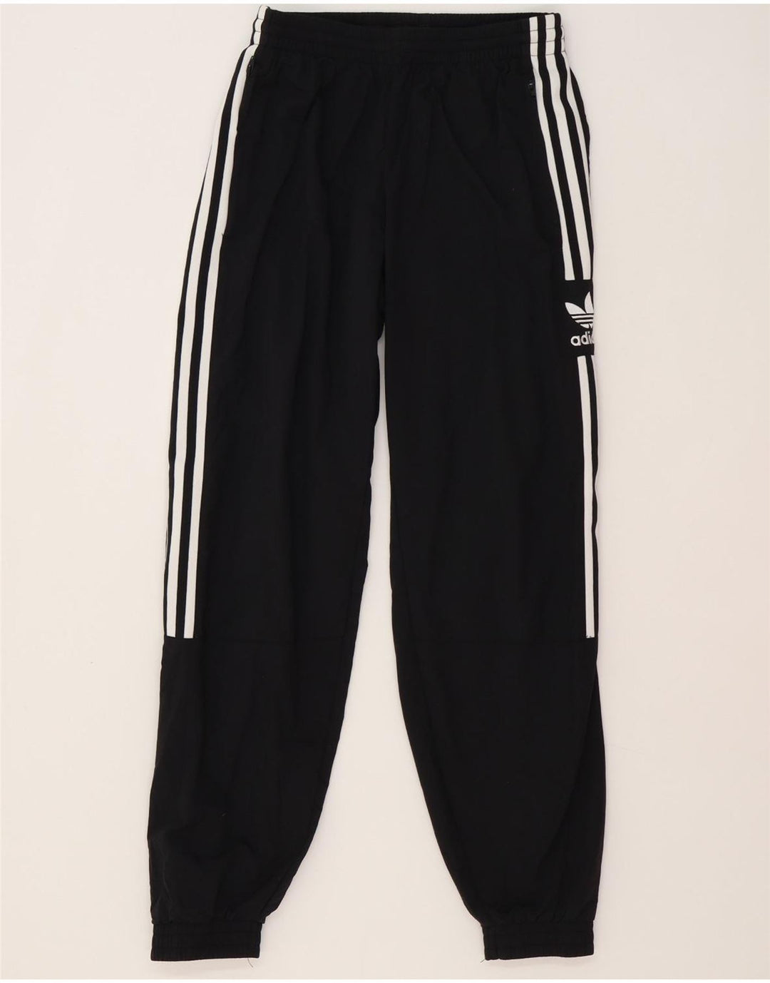 Pantaloni da tuta da uomo Adidas Joggers piccoli in poliestere nero