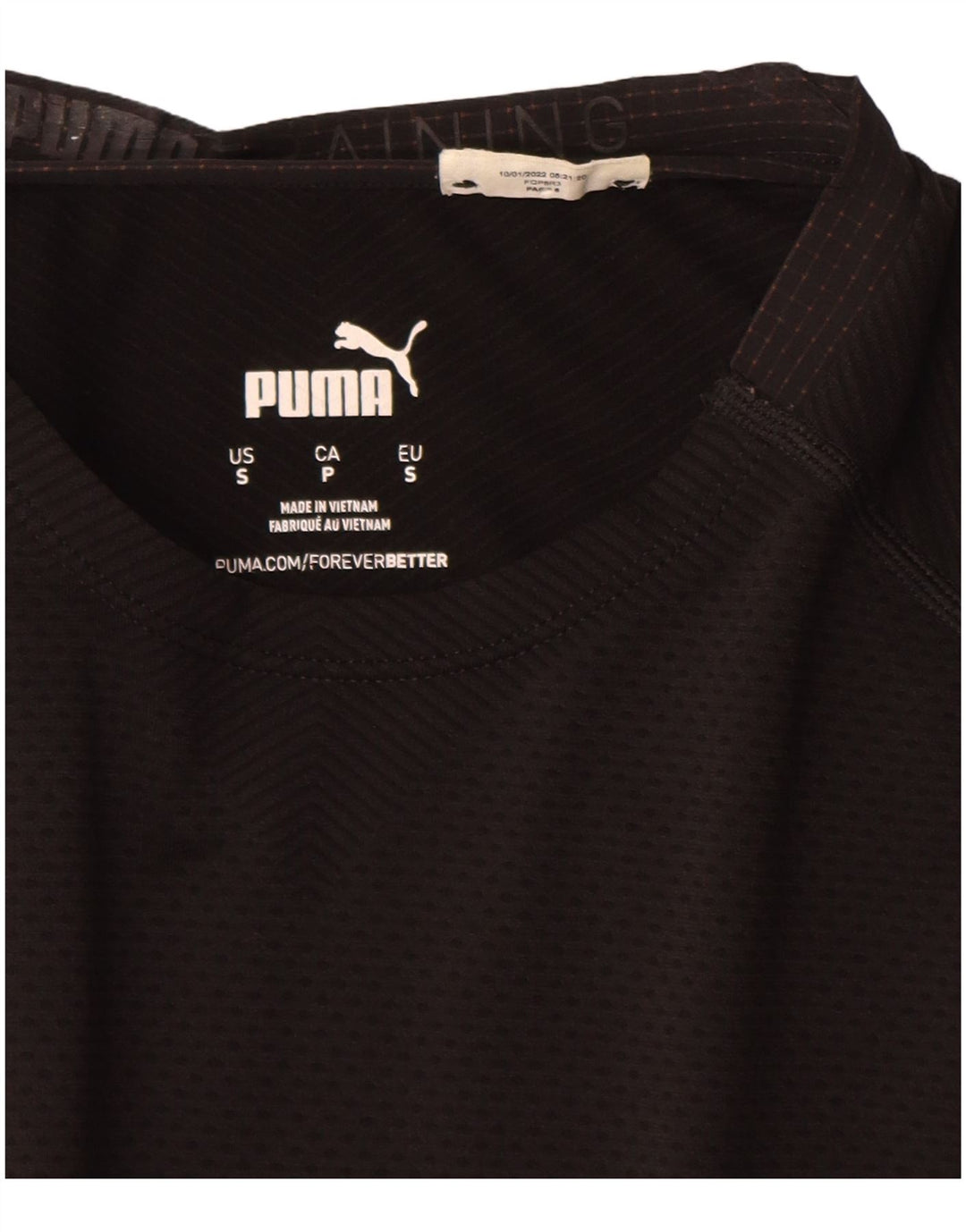 Maglietta Puma da uomo Top Small Nera