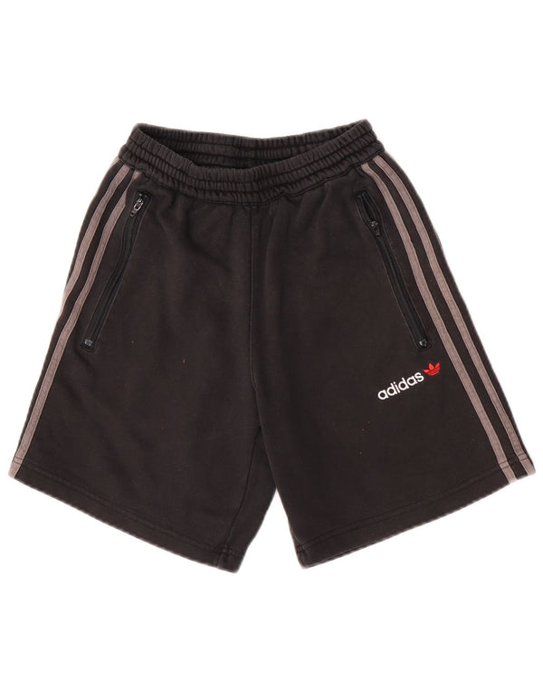 Pantaloncini sportivi Adidas da bambino 7-8 anni XS in cotone nero