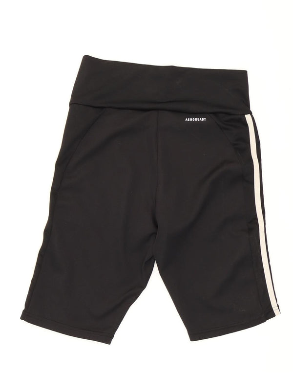 Pantaloncini sportivi Adidas Aeroready da donna UK 8/10 Small Poliestere nero
