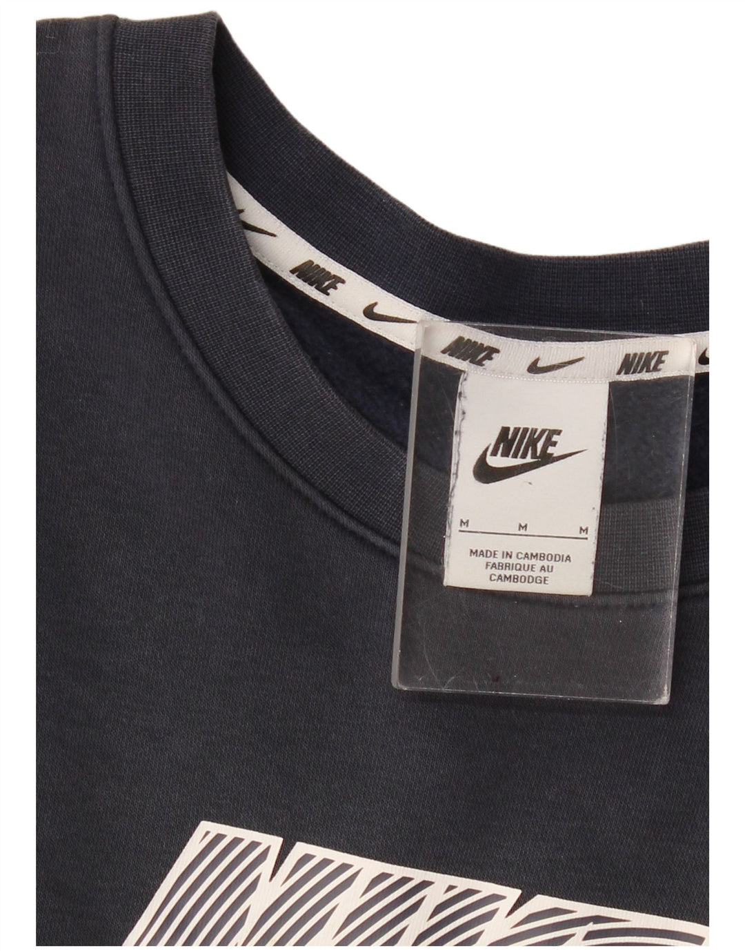 Felpa grafica da uomo Nike Felpa media color blu navy