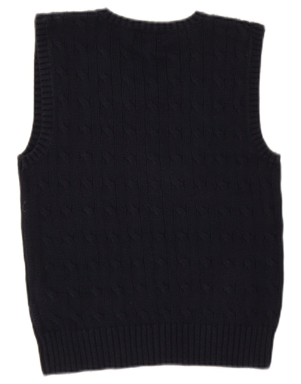 Polo Ralph Lauren Canottiera per ragazzi 7-8 anni Piccola in cotone blu navy