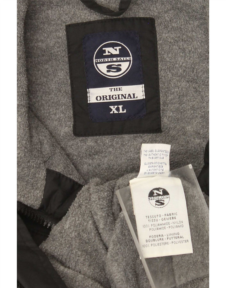 Giubbotto bomber da uomo North Sails UK 42 XL nero poliammide
