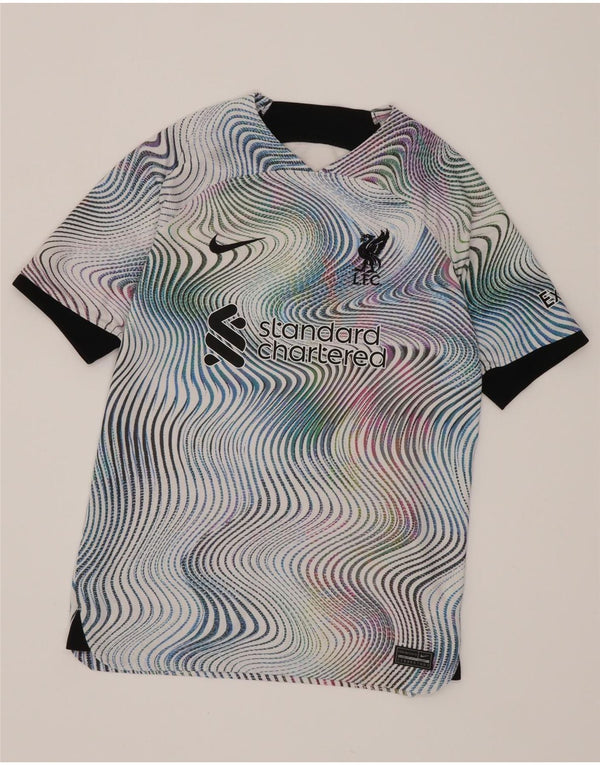 T-shirt grafica da ragazzo Nike Liverpool Top 13-14 anni XL multicolore