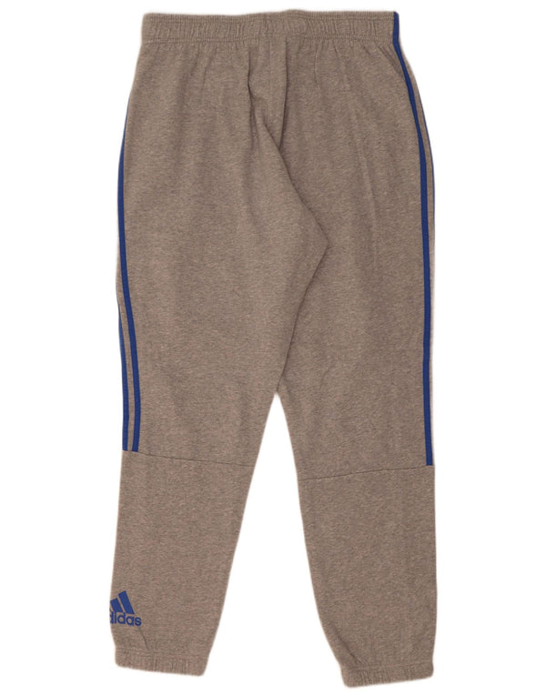 Pantaloni da tuta da uomo Adidas Joggers UK 46/48 XL Cotone chiazzato grigio