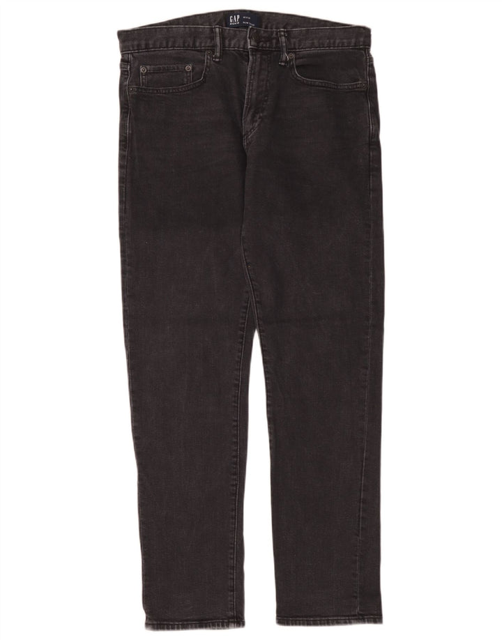 Jeans Gap Slim affusolati da uomo W32 L32 cotone nero