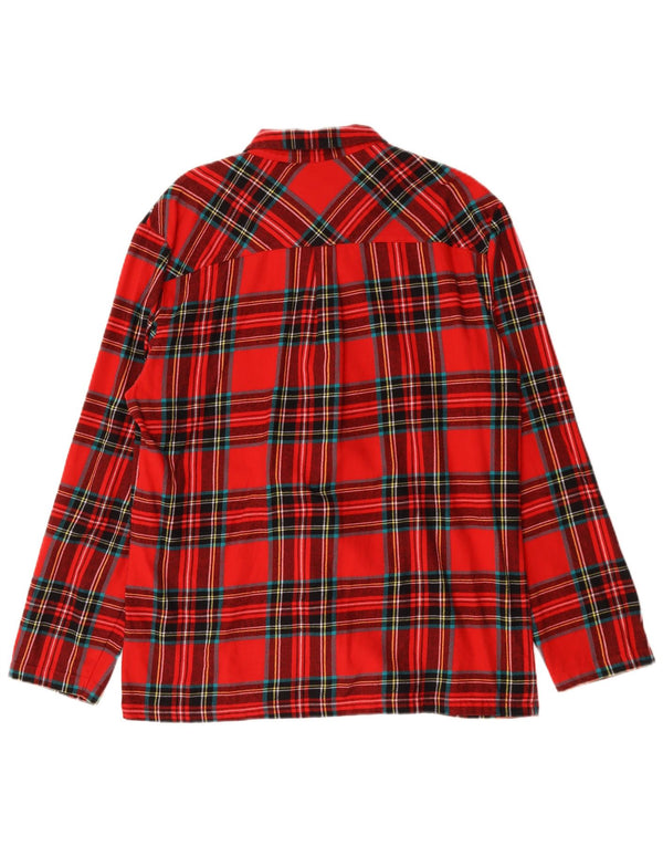 Camicia Intimissimi Uomo In Flanella XL Rossa A Quadri