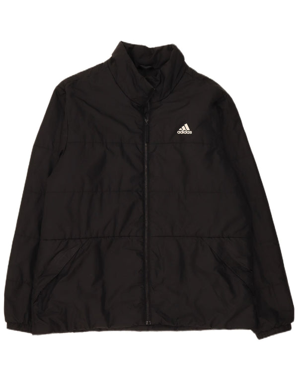 Giacca imbottita da uomo Adidas UK 42 XL poliestere nero