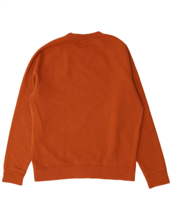 Felpa Kappa Uomo Jumper XL Arancione Cotone