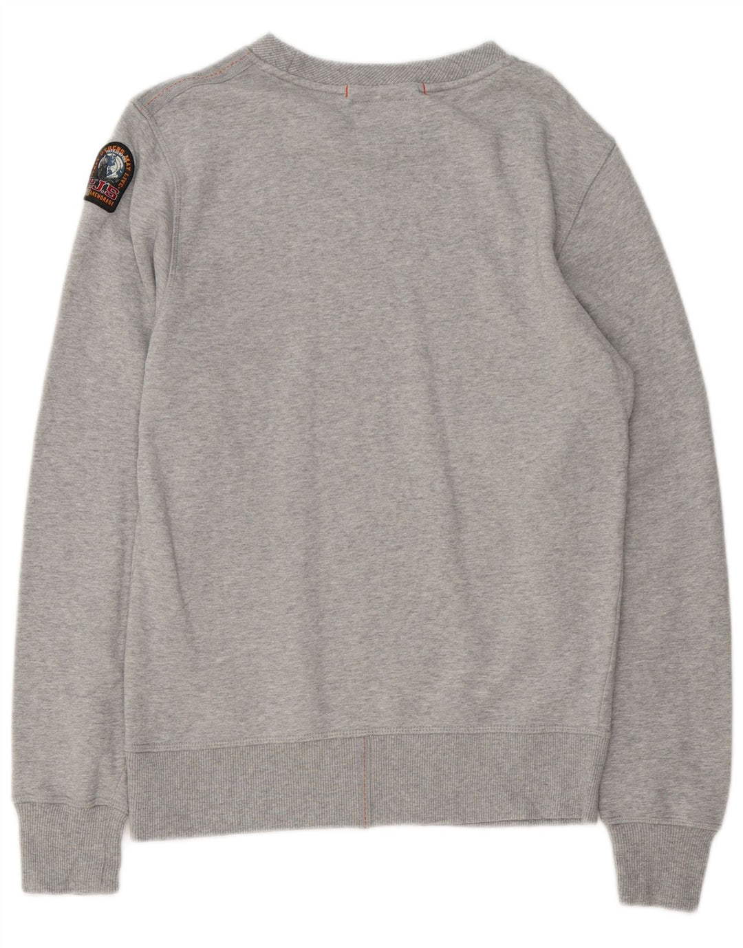 Felpa grafica da uomo Parajumpers XS in cotone color block grigio