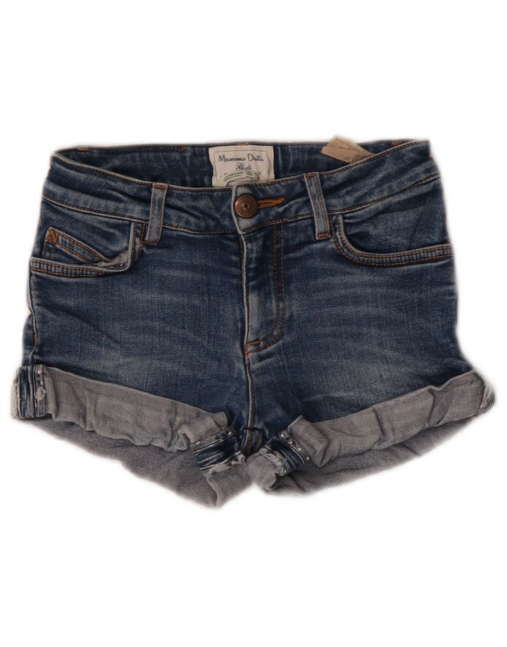 Shorts in denim per bambina Massimo Dutti 5-6 anni W22 Cotone blu