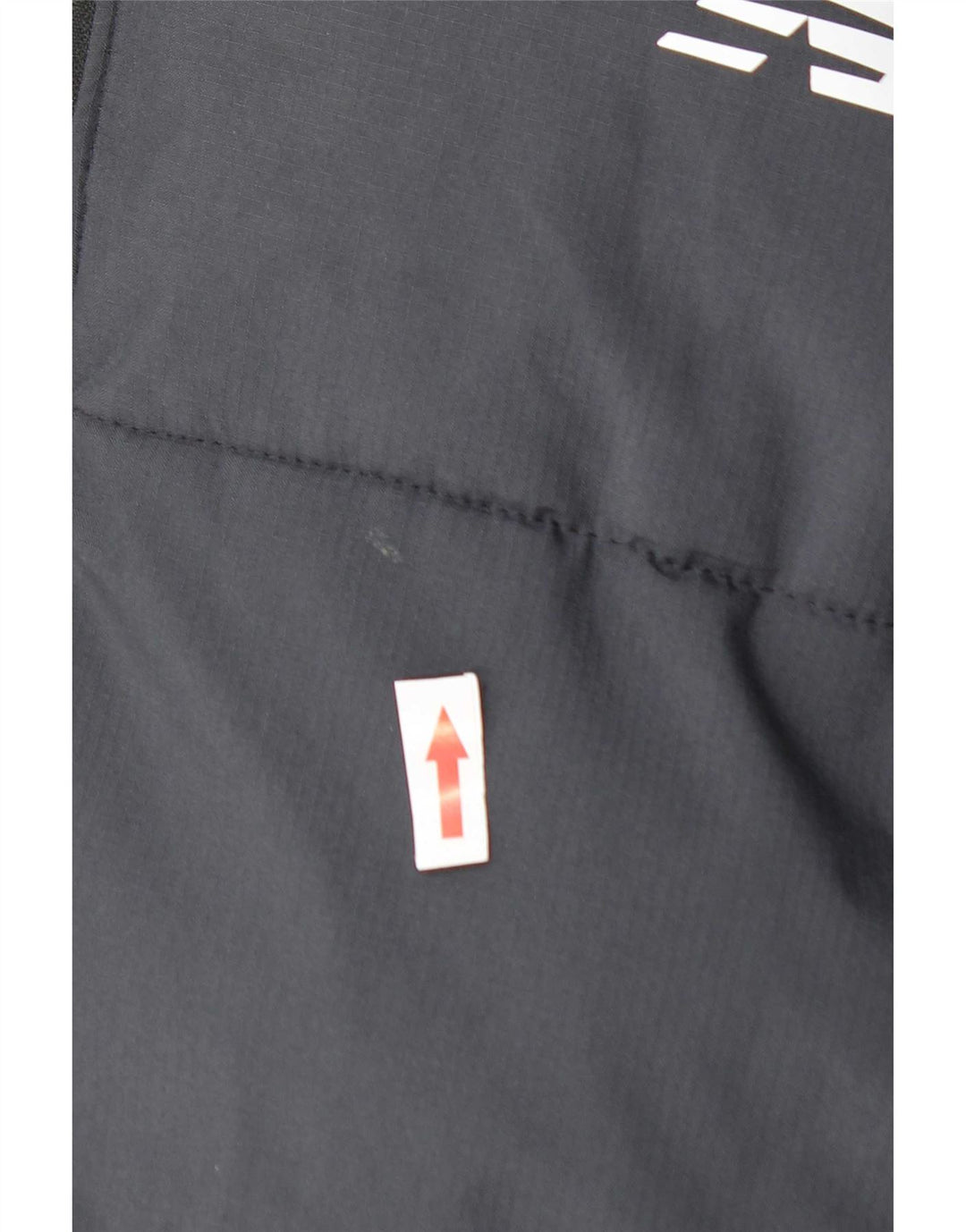 Giacca imbottita in sherpa con cappuccio da uomo New Balance UK 40 grande poliestere grigio