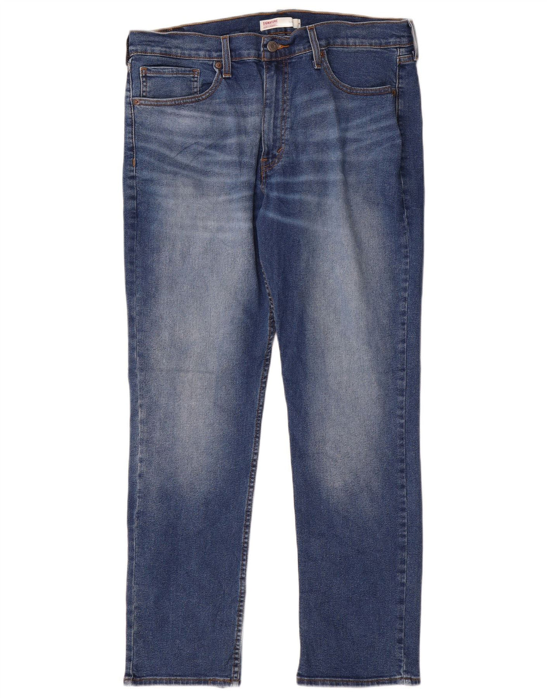 Jeans slim firmati da uomo Levi's W36 L30 in cotone blu
