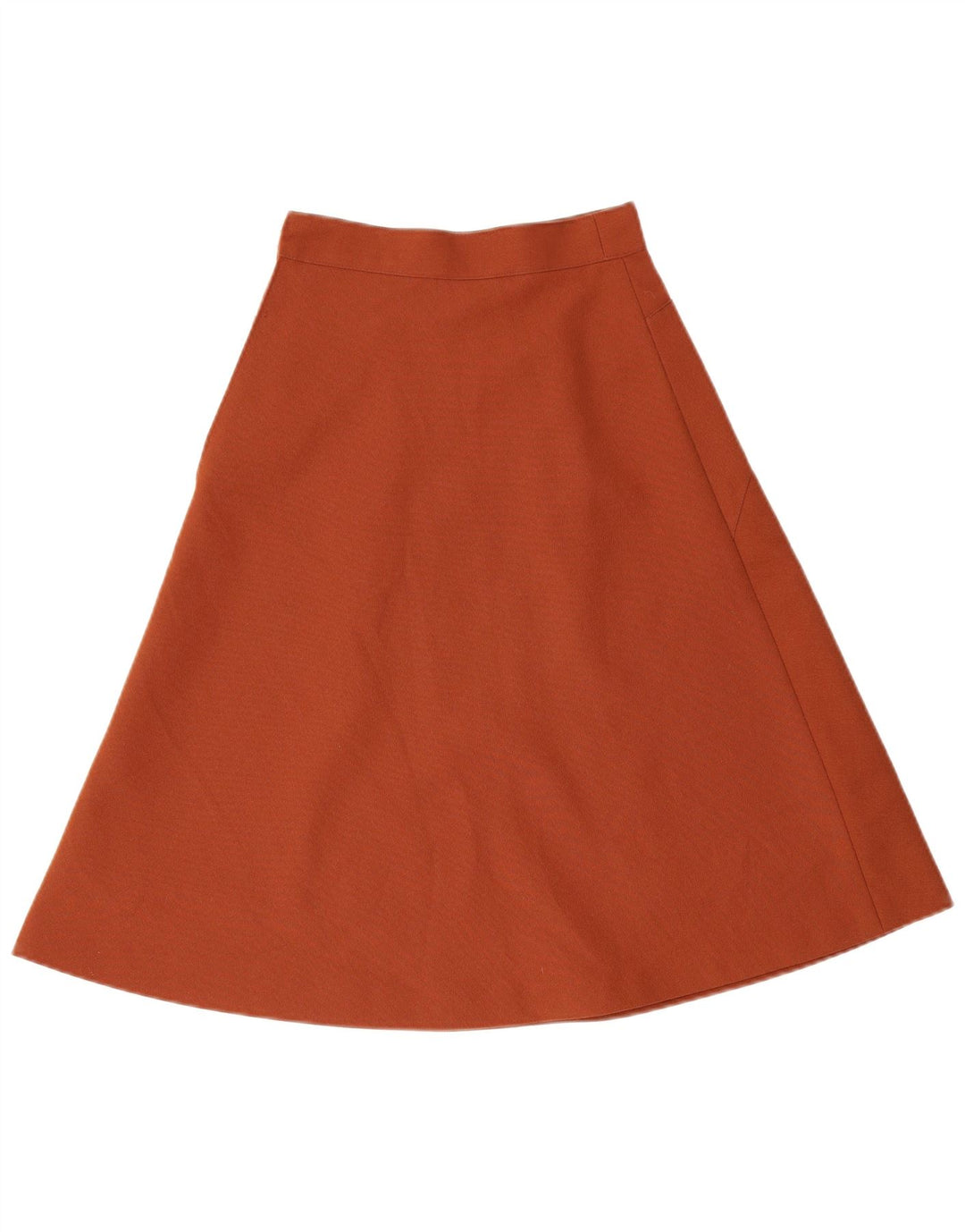 Gonna a trapezio vintage da donna W24 piccola marrone