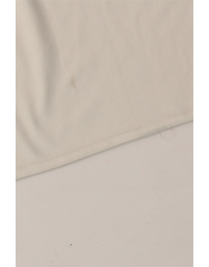 ADIDAS Mens Climalite T-Shirt Top Medium White Polyester Vintage Adidas and Second-Hand Adidas from Messina Hembry 