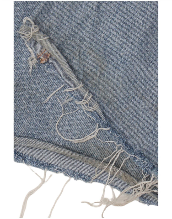 Jeans bootcut a vita alta da donna Zara EU 38 Small W28 L33 cotone blu