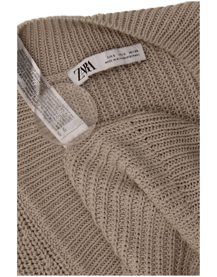 Canottiera da uomo Zara Canotta piccola in acrilico marrone