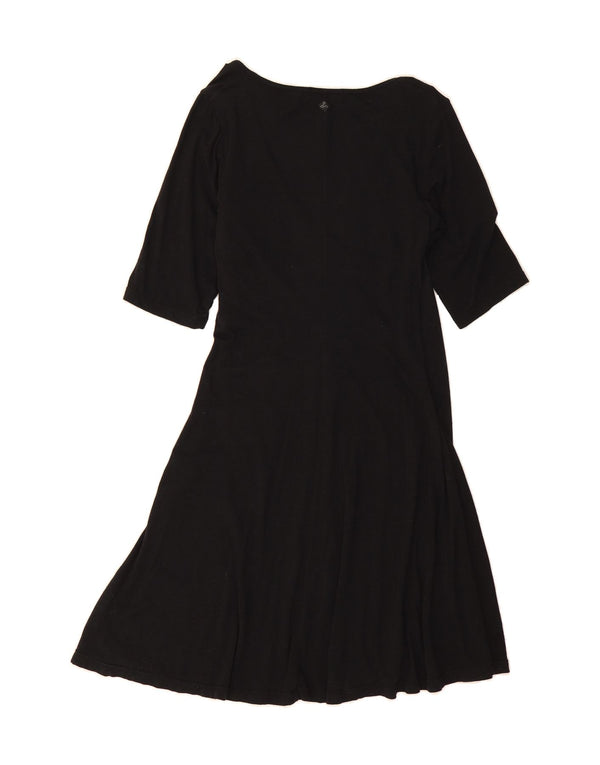 PRANA Womens A-Line Dress UK 14 Large Black