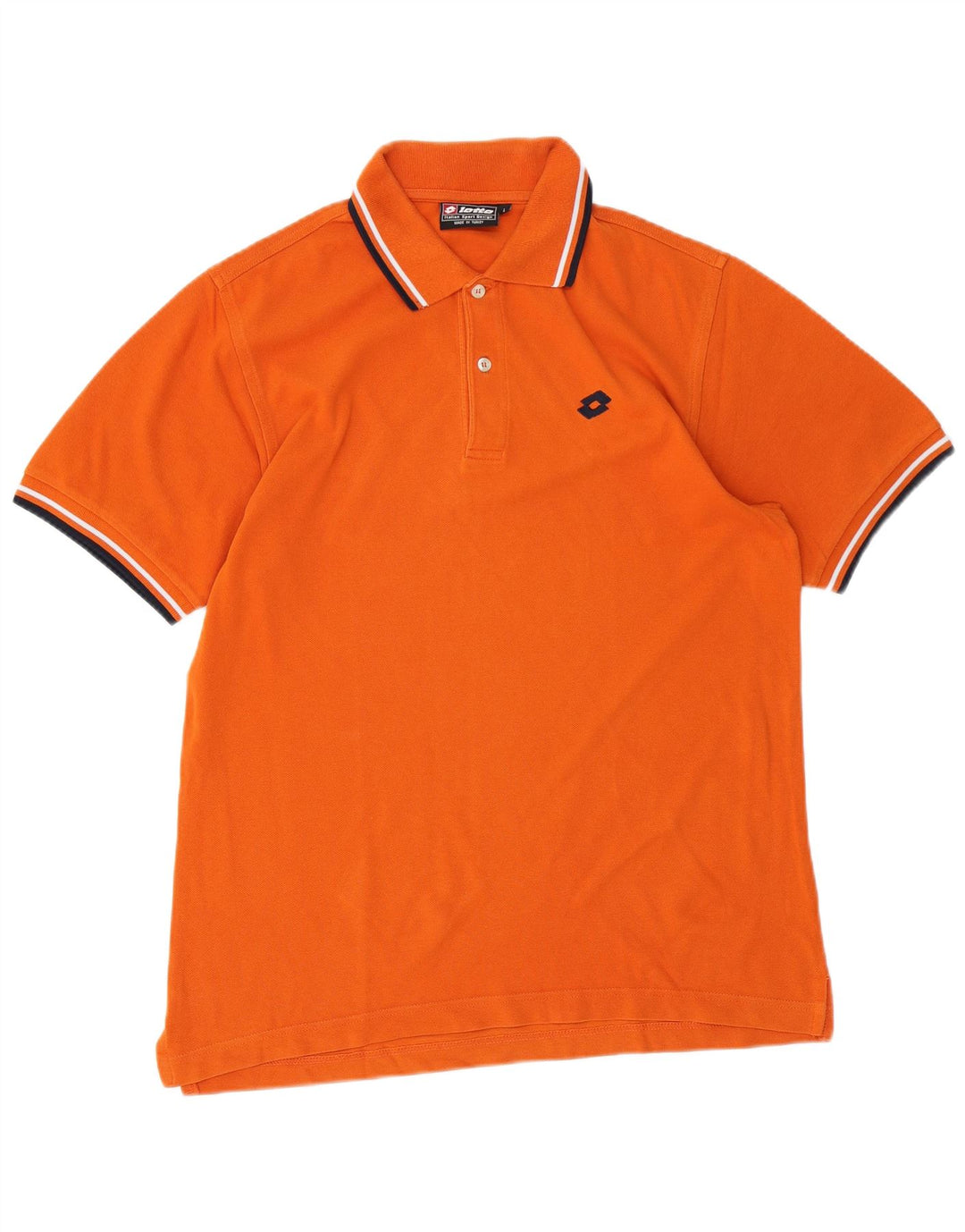 Polo da uomo Lotto grande arancione