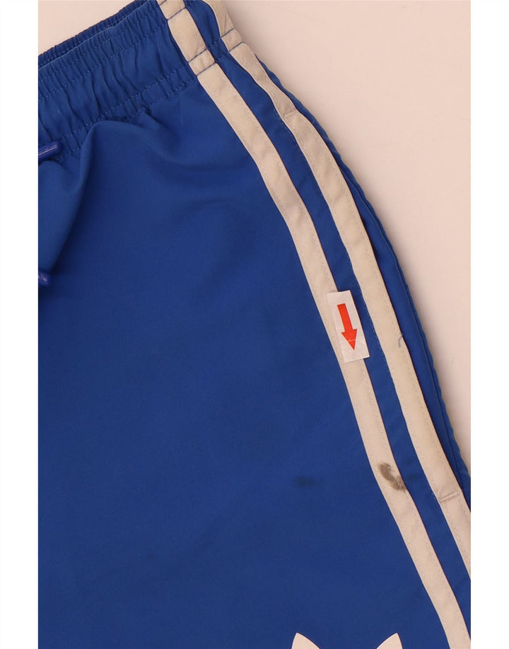 Pantaloncini sportivi Adidas da uomo blu medio