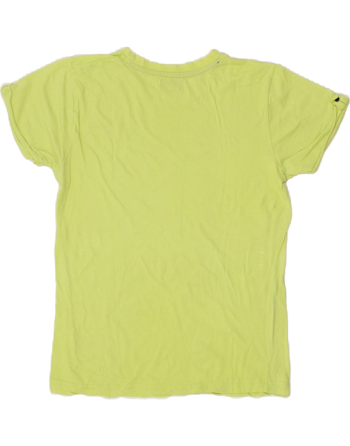 KAPPA Womens T-Shirt Top UK 14 Large Green Vintage Kappa and Second-Hand Kappa from Messina Hembry 