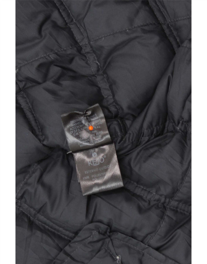 Giacca Imbottita Donna Kejo IT 42 Medio Blu Navy Poliestere