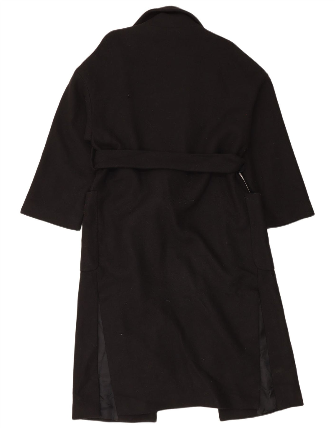 Soprabito oversize da donna Zara UK 10 piccolo in lana nera