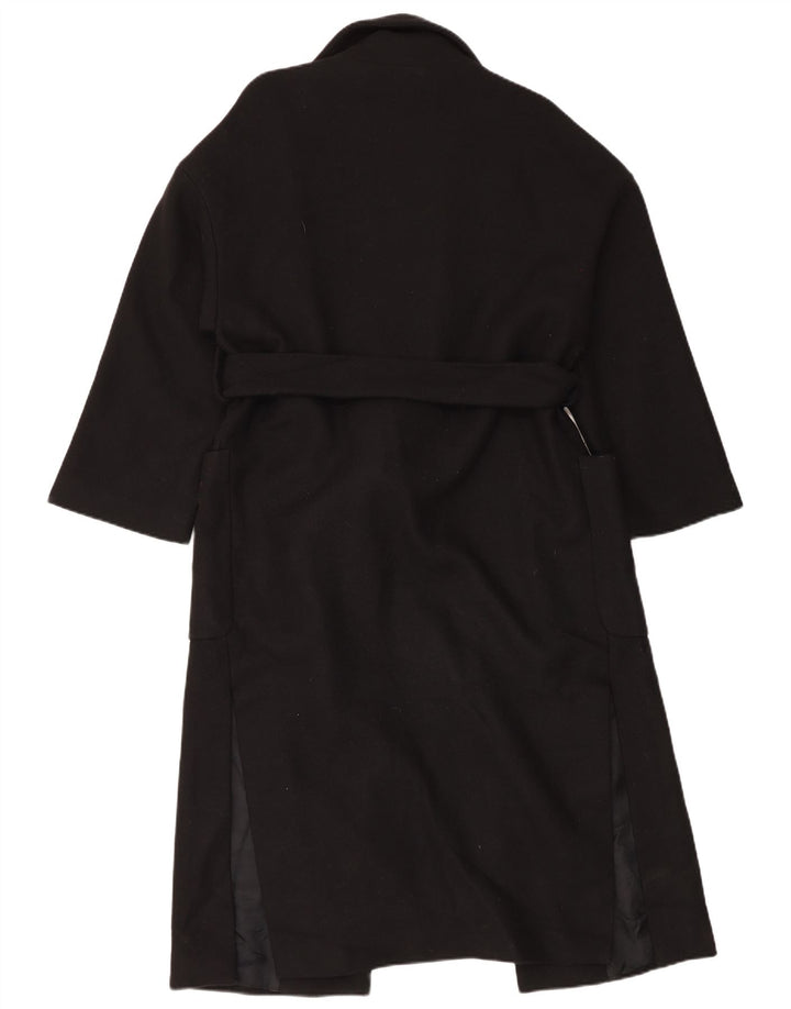 Soprabito oversize da donna Zara UK 10 piccolo in lana nera