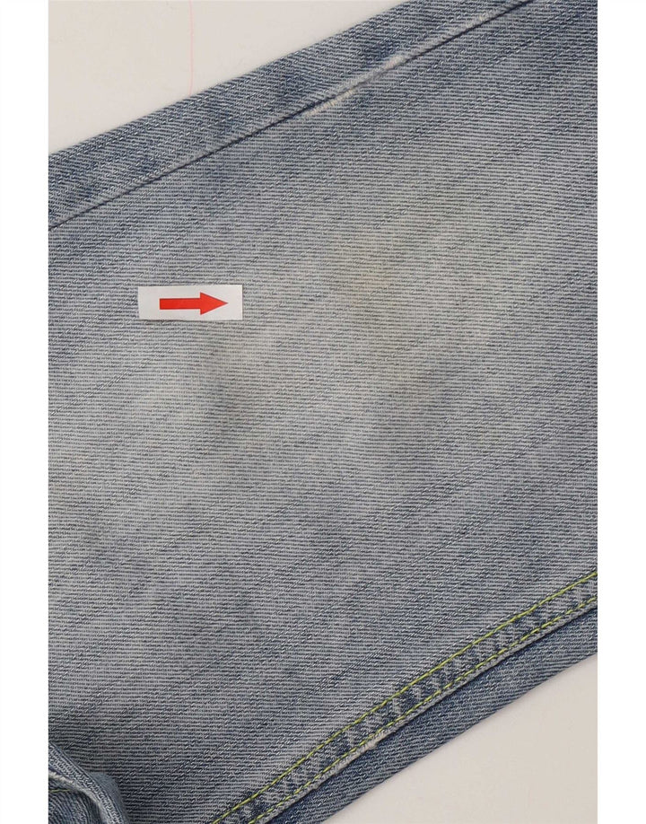 Dondup Jeans Corti Cargo Distressed da Donna W28 L24 Blu