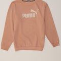 PUMA Womens Graphic Sweatshirt Jumper UK 10 Small  Pink Cotton Vintage Puma and Second-Hand Puma from Messina Hembry 