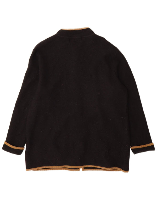 Cappotto da donna Orvis UK 16 grande lana nera