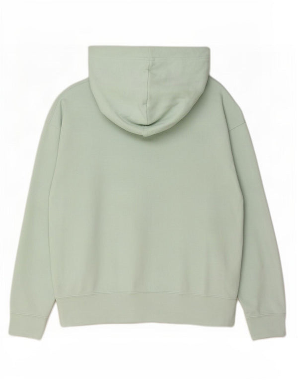 Felpa con cappuccio oversize da donna Nike UK 10 piccola in cotone turchese