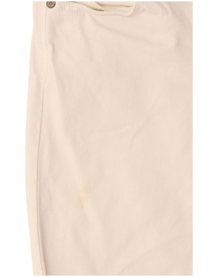 Jeans slim da donna Massimo Dutti W28 L27 bianchi