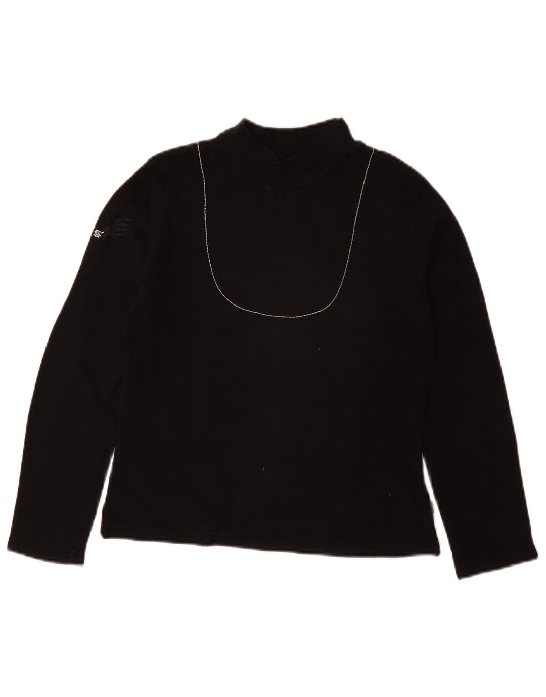 Maglione maglione collo alto per ragazze LEVI'S 13-14 anni in cotone nero