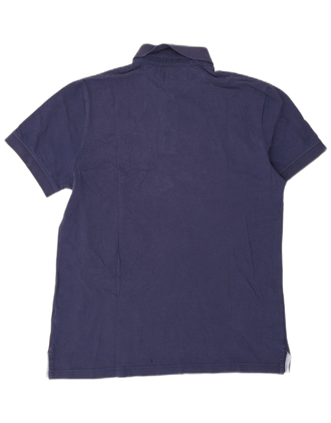 Polo da uomo su misura Tommy Hilfiger in cotone blu navy medio
