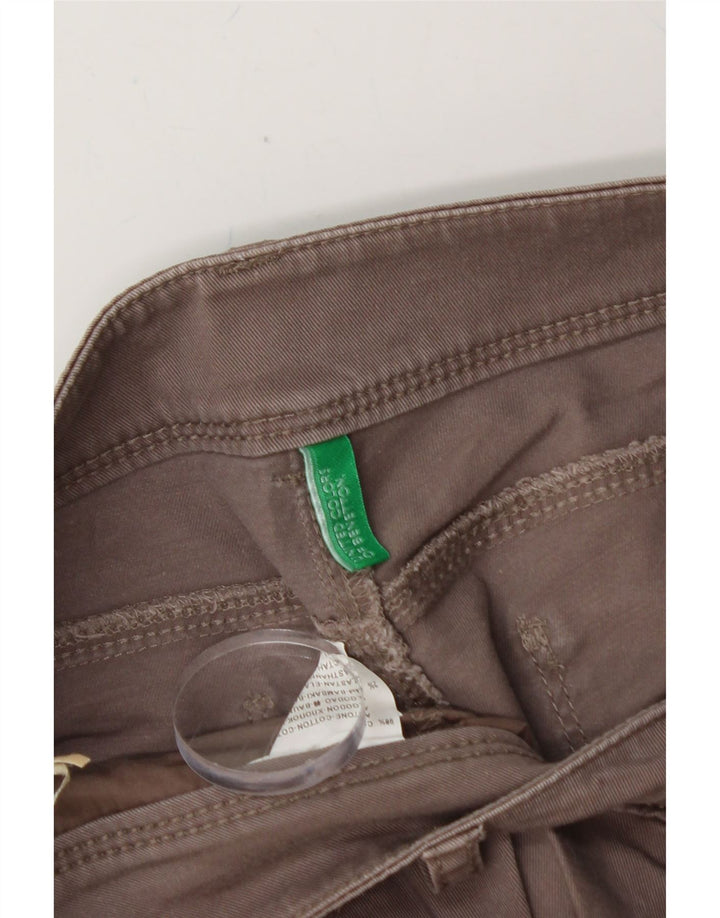 BENETTON Womens Skinny Jeans W30 L30 Grey Cotton Vintage Benetton and Second-Hand Benetton from Messina Hembry 