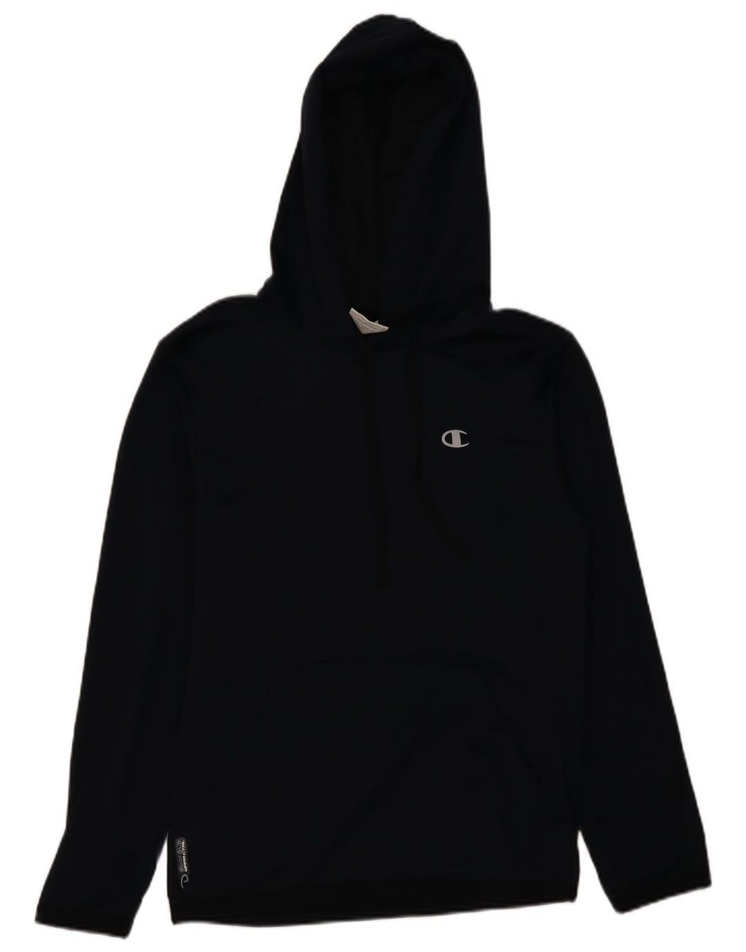 Maglione con cappuccio da uomo CHAMPION piccolo in poliestere blu navy