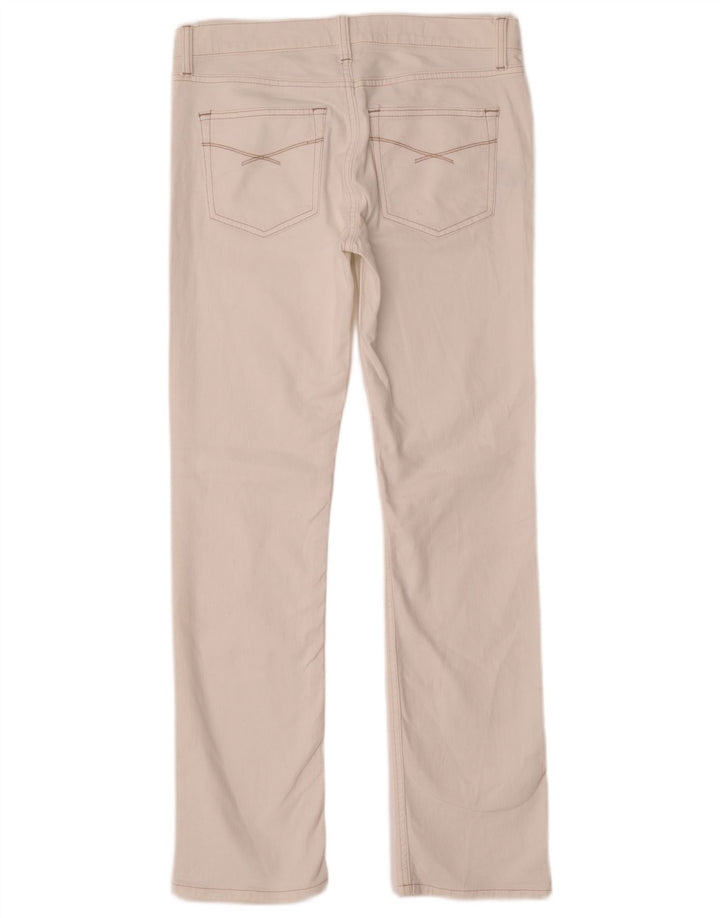 Jeans dritti da donna Gap W28 L32 cotone bianco
