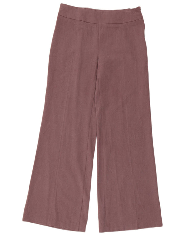 Pantaloni casual da donna Marks & Spencer UK 10 piccoli W30 L30 viola