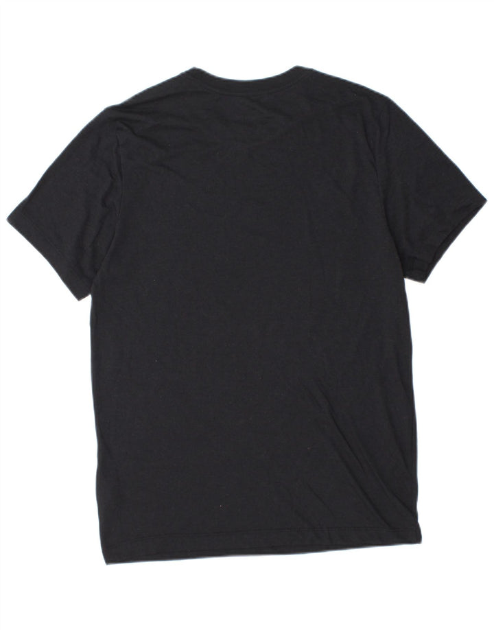 T-shirt grafica Nike Dri Fit da uomo, piccola, in poliestere nero