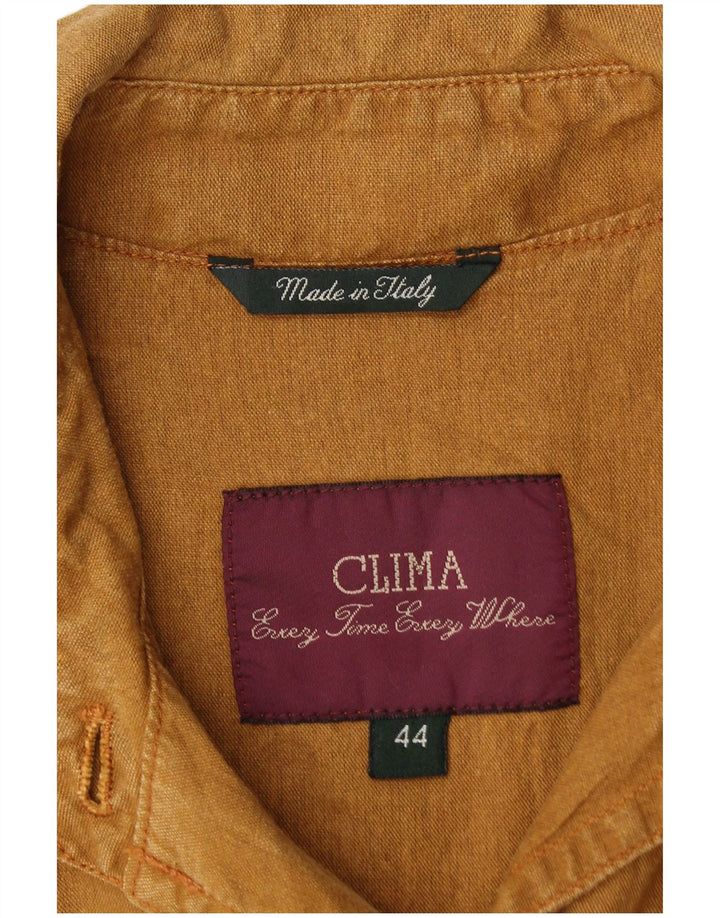 Giacca pratica da donna vestibilità ampia VINTAGE IT 44 Marrone medio